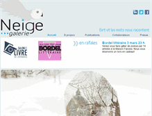 Tablet Screenshot of neigegalerie.com